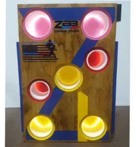 Running 4 Heroes Blue Z on Raw Wood