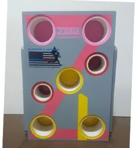 Running 4 Heroes Pink Z on Grey